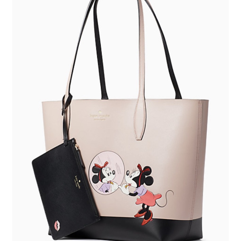 Authentic Kate spade Disney reversib tote/wristlet - Picture 3 of 16